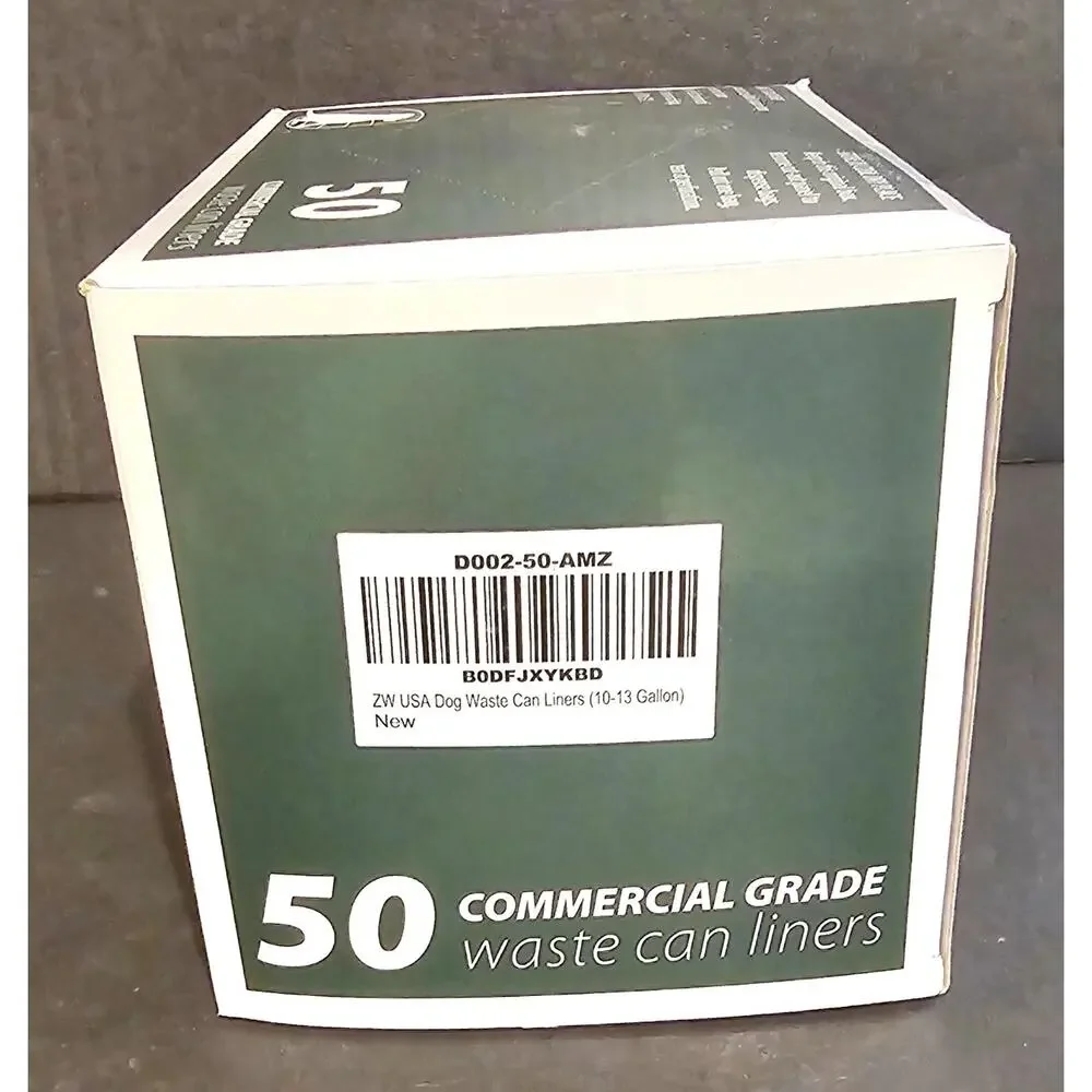 New Listing - Commercial Grade Dog Waste Station Can Liners -1 Roll of 50 bag...
